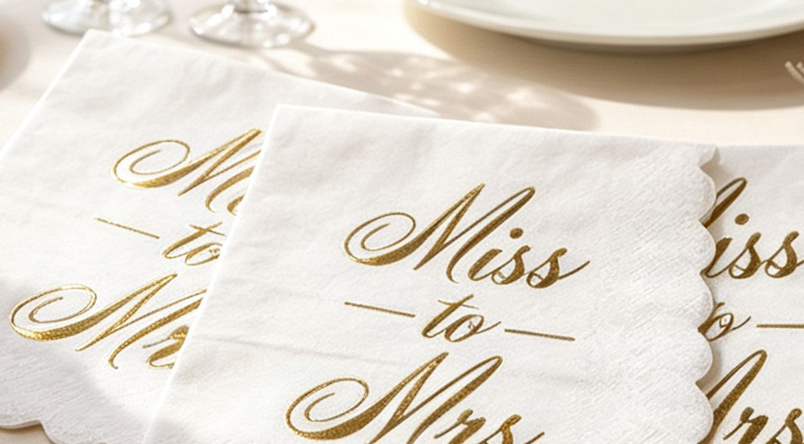 GOID FOIL NAPKINS 