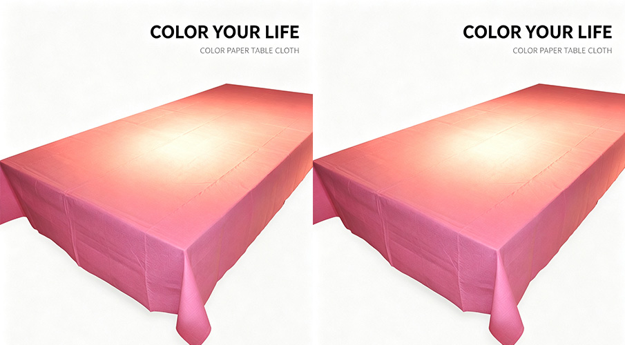 COLOR PAPER TABIE CLOTH