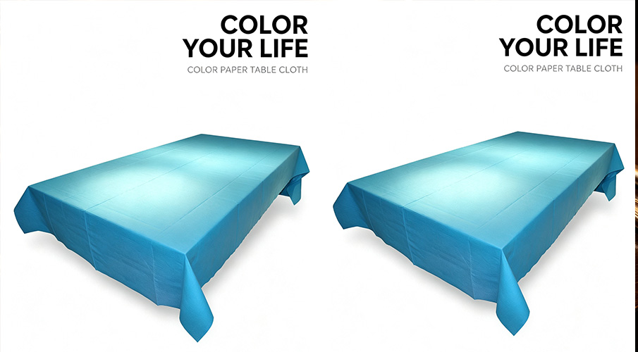 COLOR PAPER TABIE CLOTH