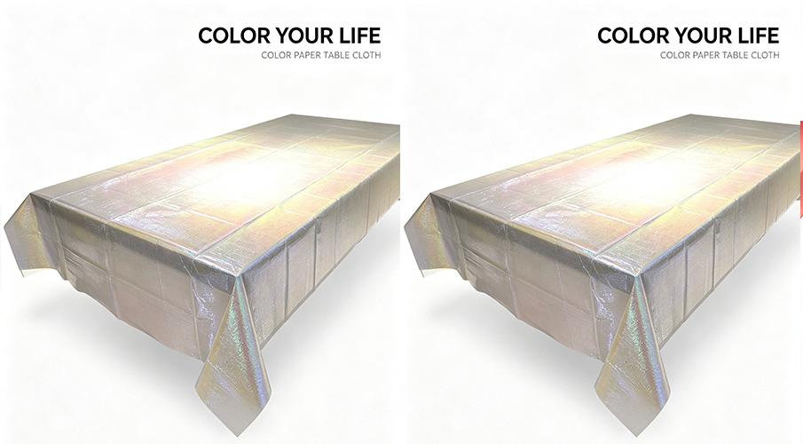 COLOR PAPER TABIE CLOTH