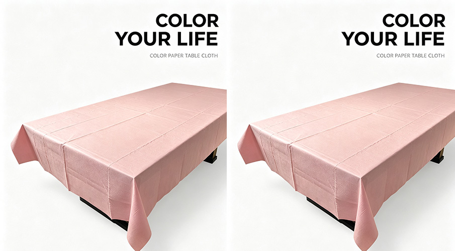 COLOR PAPER TABIE CLOTH