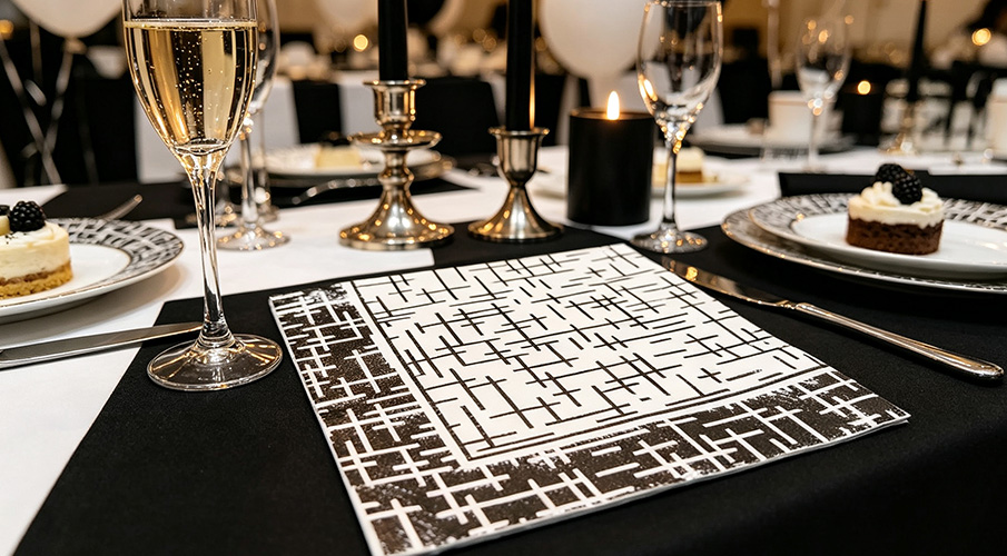 GOID FOIL NAPKINS 