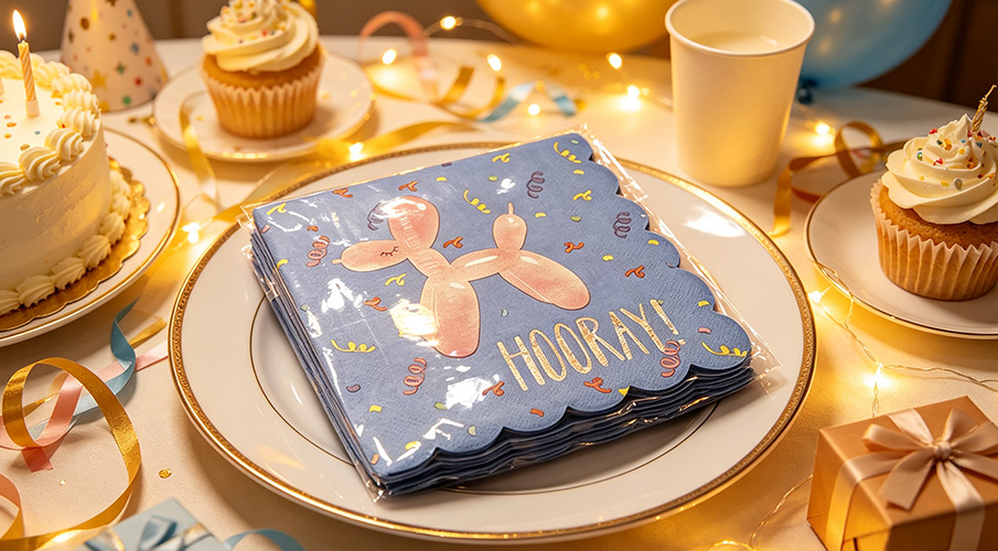 GOID FOIL NAPKINS 