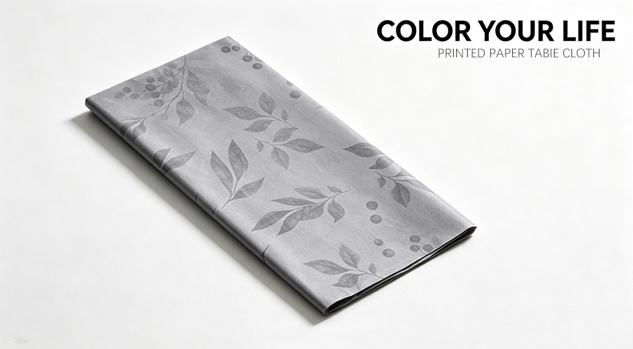 PRINTED PAPER TABIE CLOTH