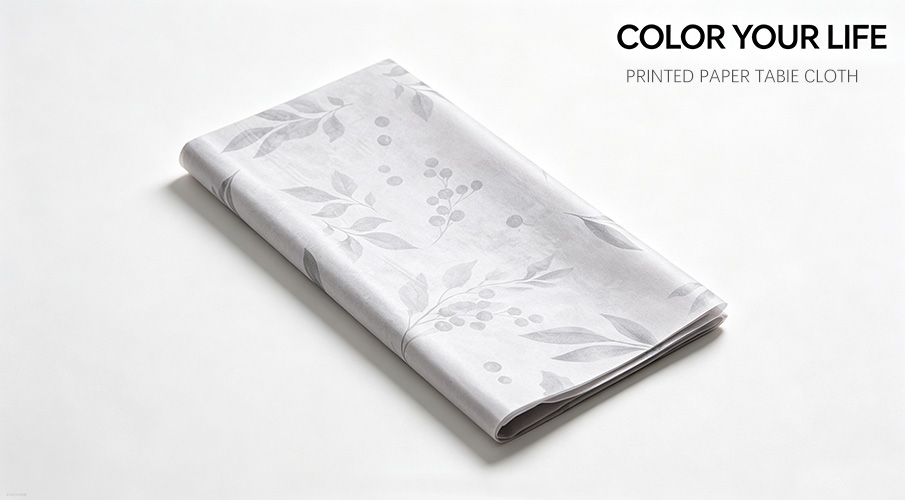 PRINTED PAPER TABIE CLOTH