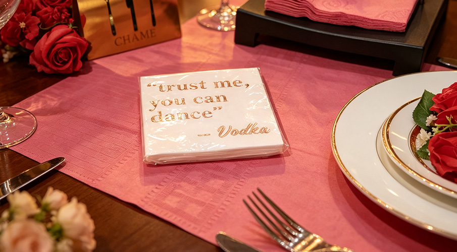 GOID FOIL NAPKINS 