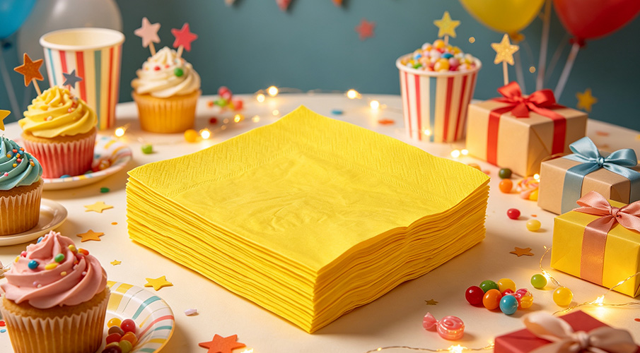 COLOR PAPER NAPKINS