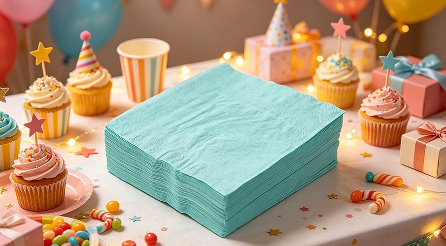 COLOR PAPER NAPKINS