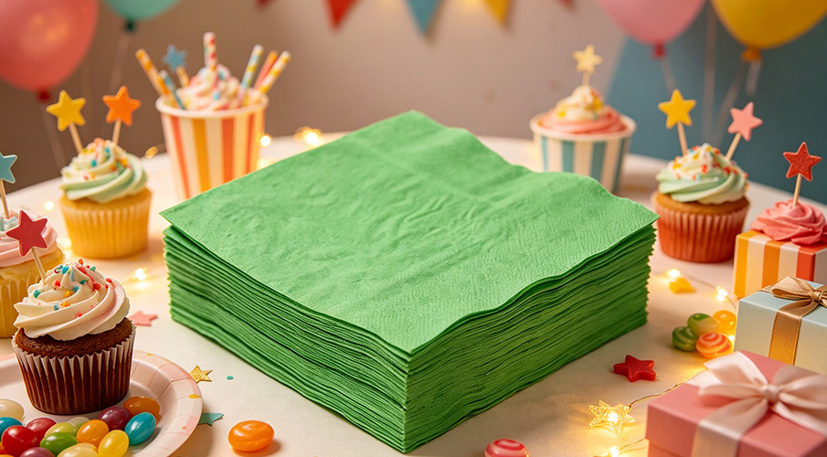 COLOR PAPER NAPKINS