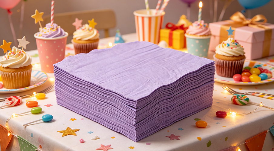 COLOR PAPER NAPKINS