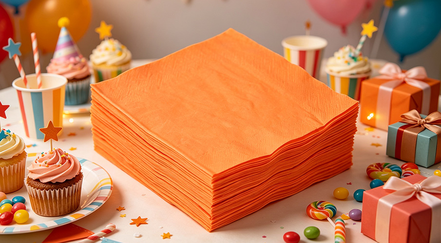 COLOR PAPER NAPKINS