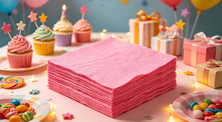 COLOR PAPER NAPKINS