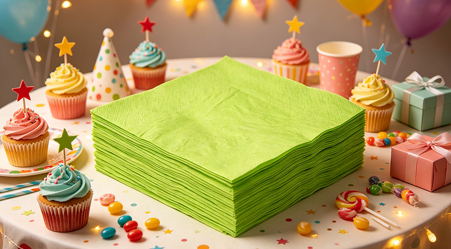 COLOR PAPER NAPKINS