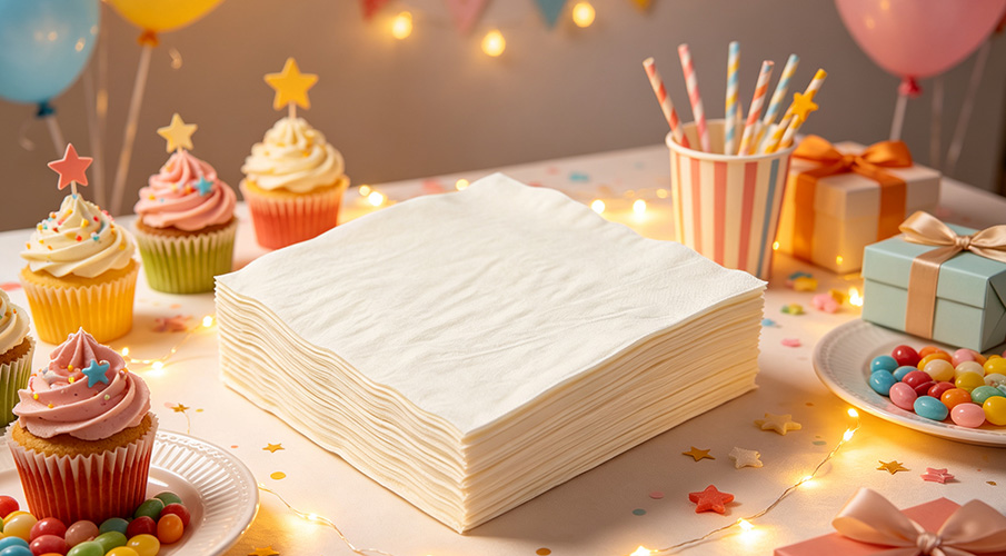 COLOR PAPER NAPKINS